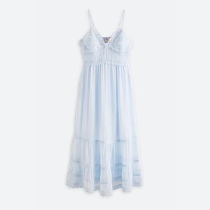 Dizzy Lizzy NWT Cottagecore Lace Tiered Sundress | Prairie Babydoll Dress